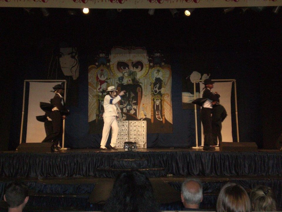Michael Jackson-Show im Sunset-Theater Grand Palladium Select Bávaro Resort & Spa