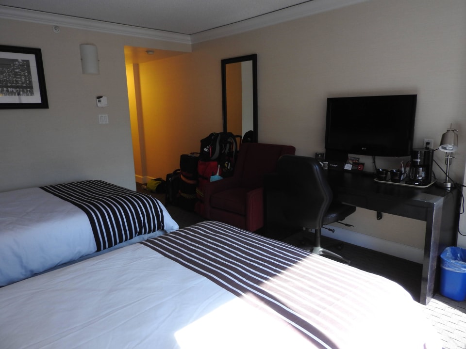 Zimmer 410 Sandman Hotel Vancouver City Centre