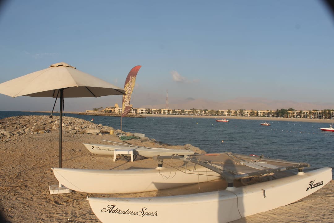 View from Beachclub Rixos Al Mairid Ras Al Khaimah