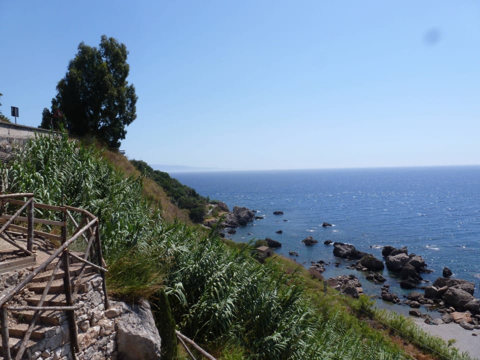 Percorso per raggiungere la caletta TUI Blue Puntamare