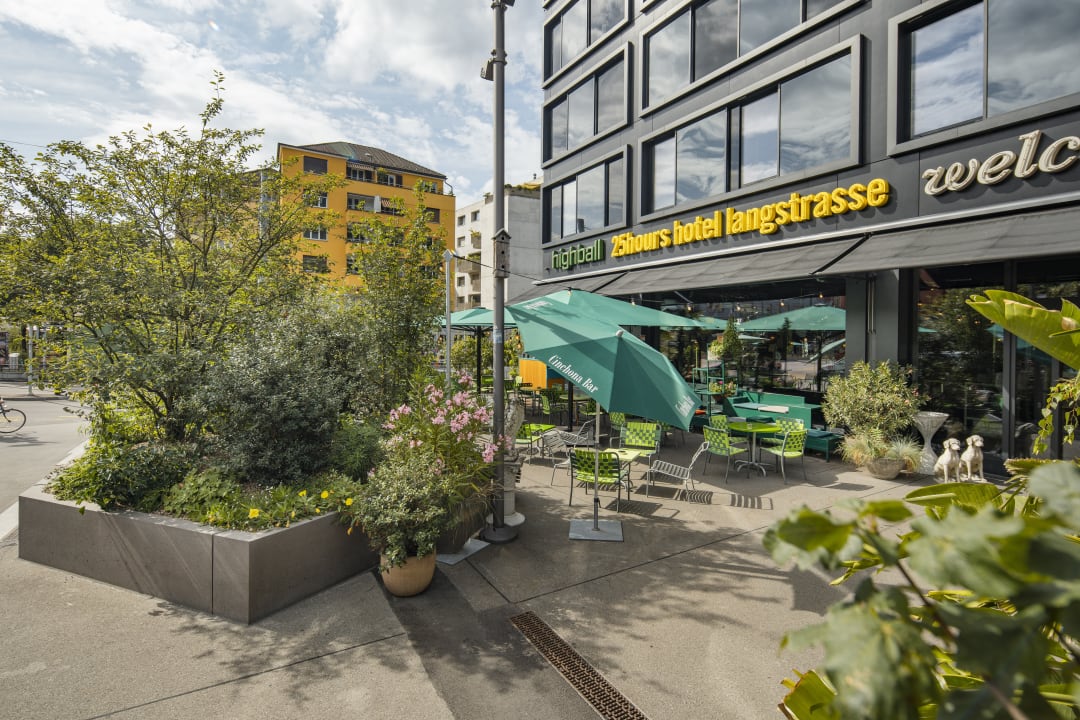 Außenansicht 25hours Hotel Zürich Langstrasse