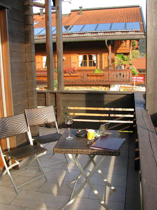 Balkonausblick zum Nachbarn  Hotel Zum Postillion