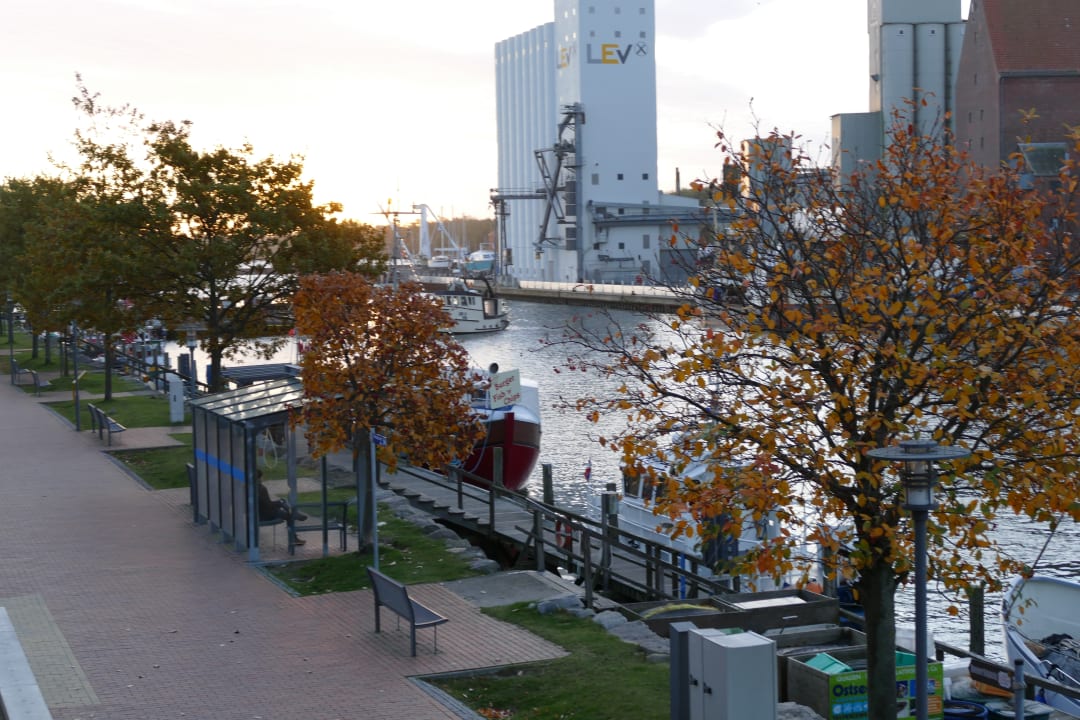 Ausblick Hafenhotel Meereszeiten