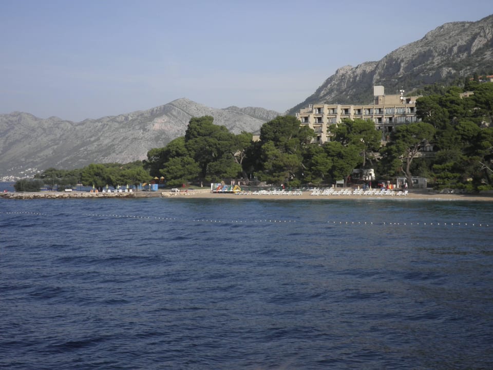 Soline vom Boot aus gesehen Bluesun Hotel Soline