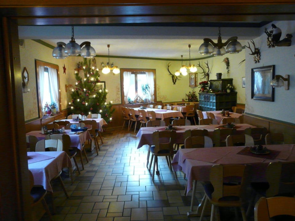 Hinterer Gastraum Gasthof Friedrich