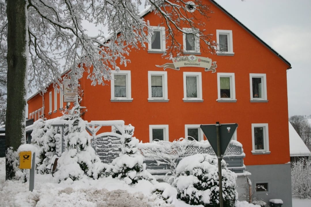 Außenansicht Gasthof & Pension Dittmannsdorf