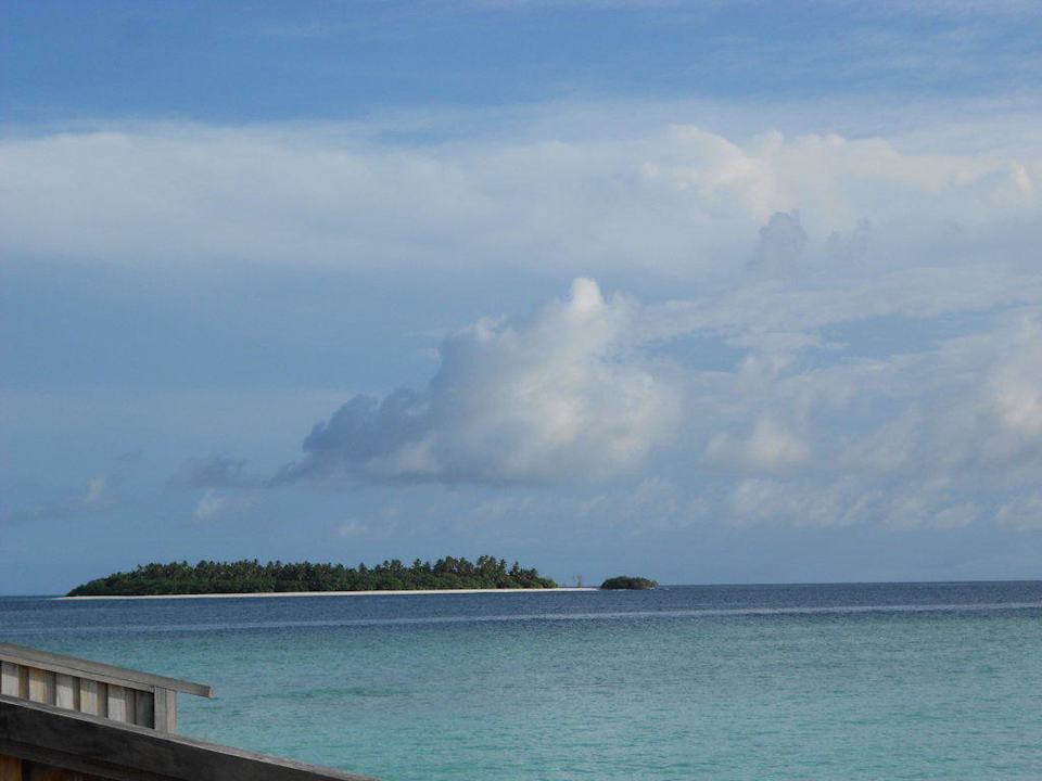 Blick vom Balkon NH Collection Maldives Reethi Resort