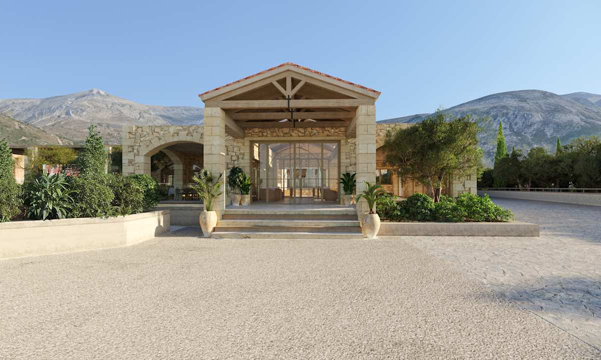 Außenansicht The Yard Corfu