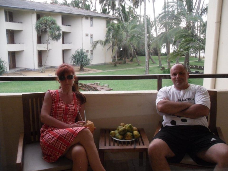 На балконе номера Mermaid Hotel & Club