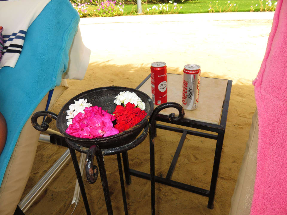 Statt Zigaretten Blumen vom Gärtner Steigenberger Coraya Beach - Adults only