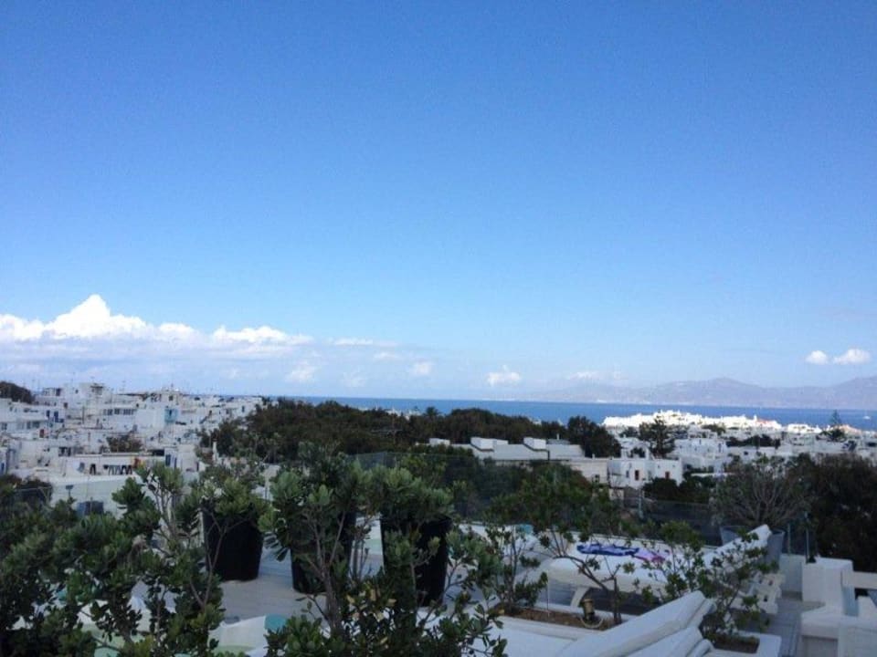 View from terrace Hotel Semeli