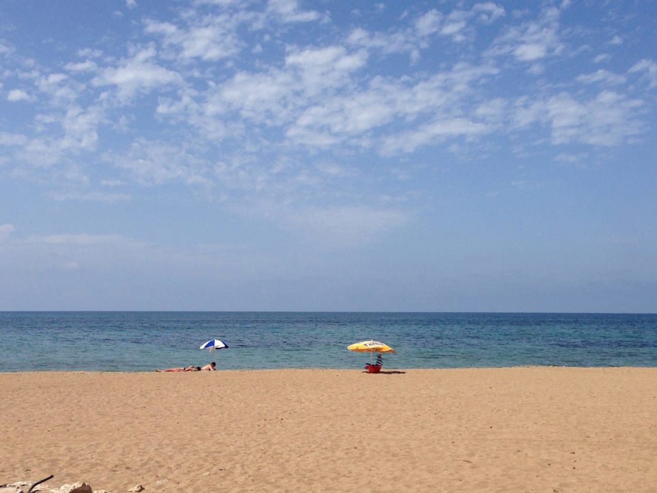 Leerer Strand Apartments Serviden Aquamarina
