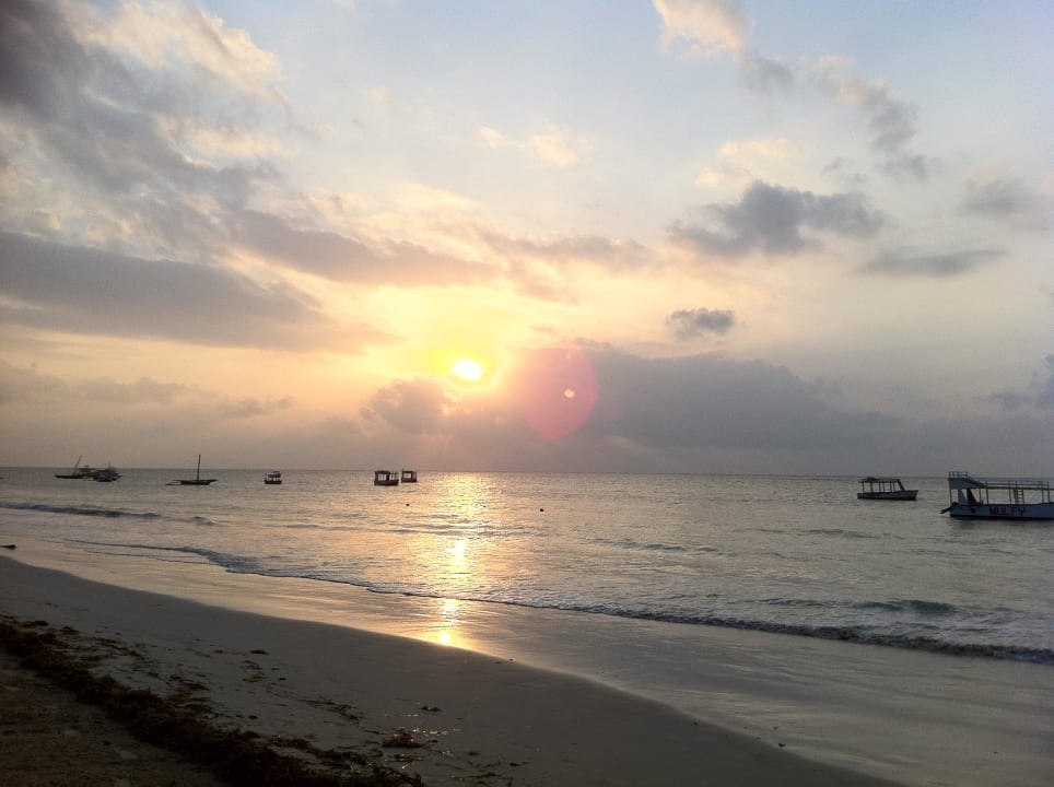 Sonnenaufgang die Flut kommt Hotel Traveller's Club