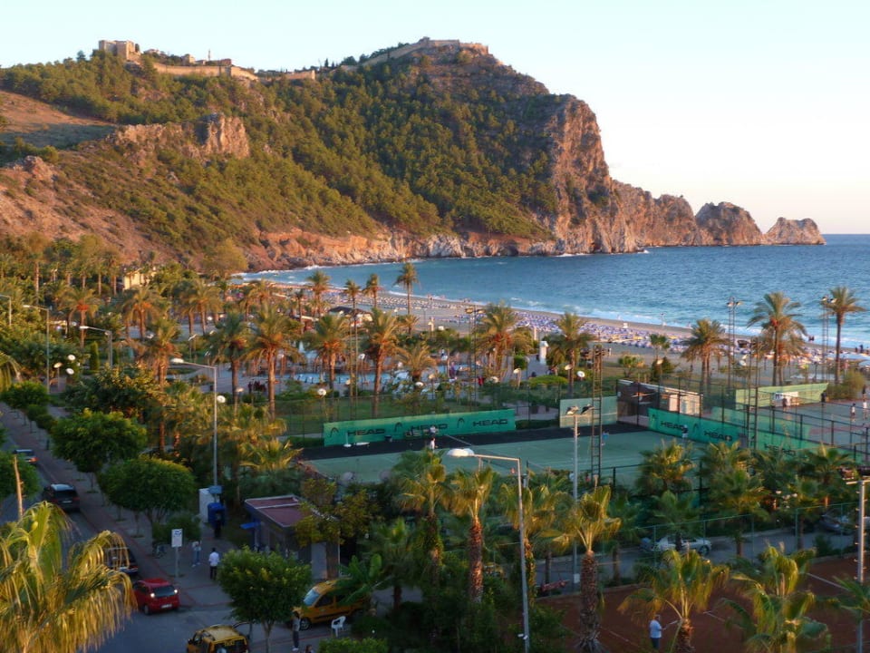 Ausblick von der Dachterrasse Gardenia Hotel