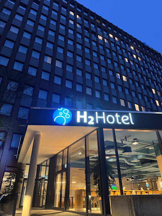 Außenansicht H2 Hotel Düsseldorf Seestern