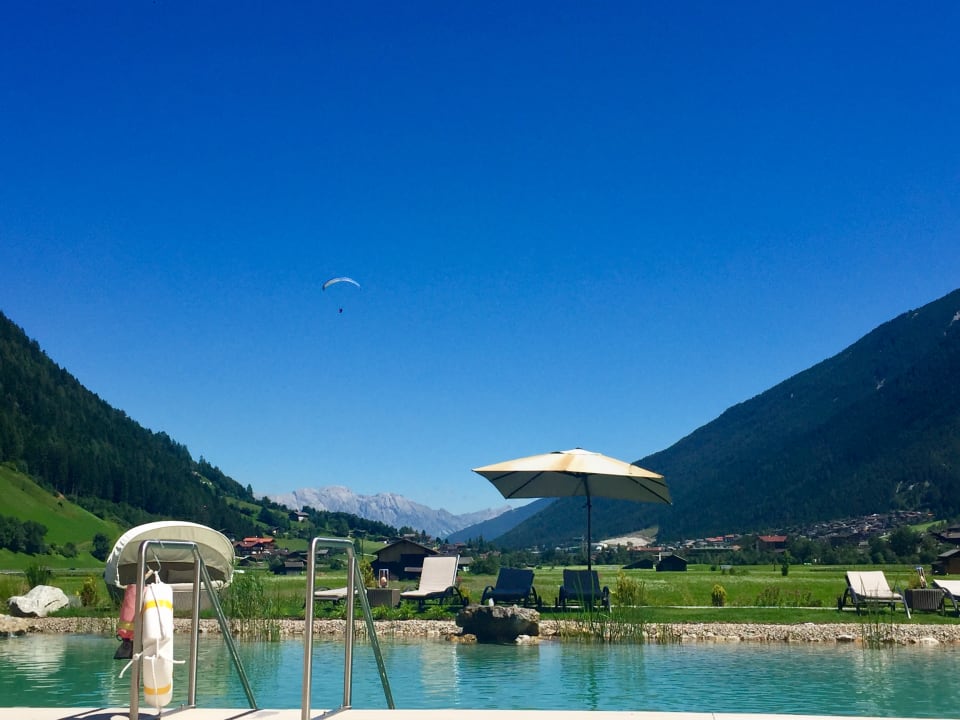Pool Alpeiner Nature Resort Tirol