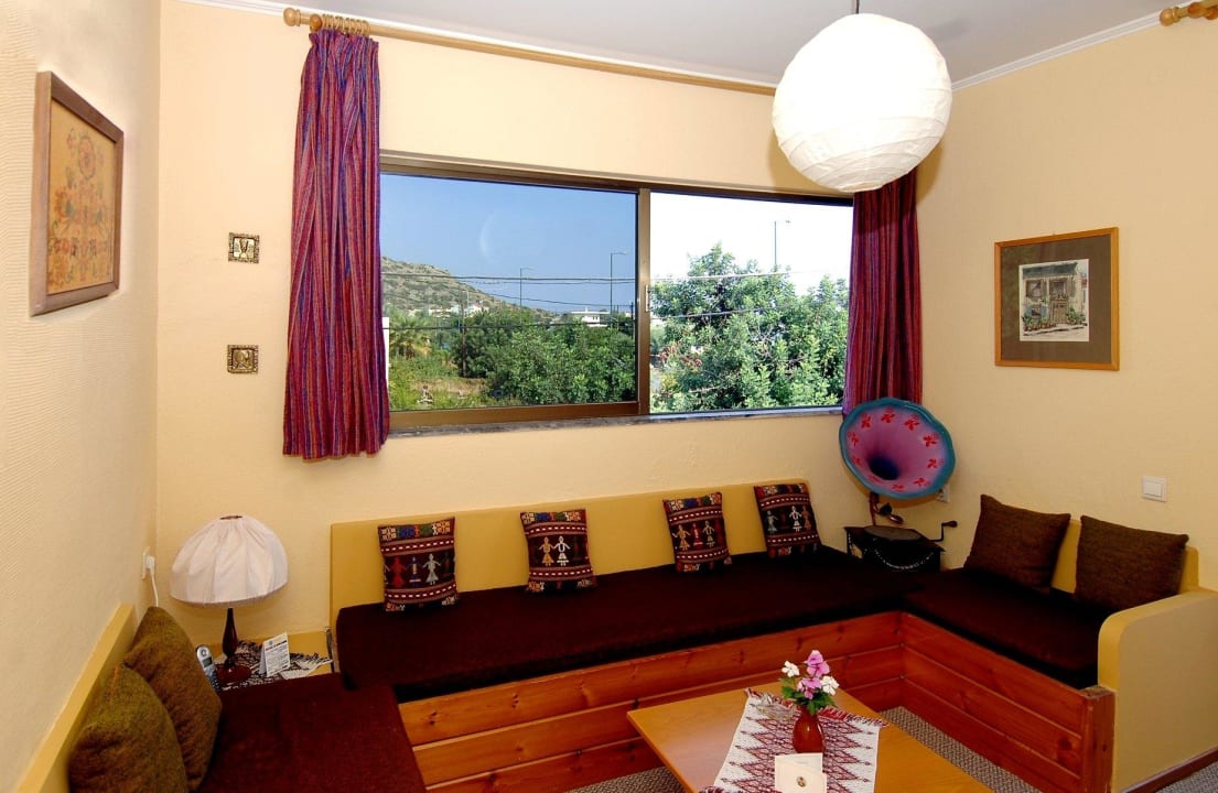 SITTING ROOM APOLLO Creta Solaris Hotel Apartments