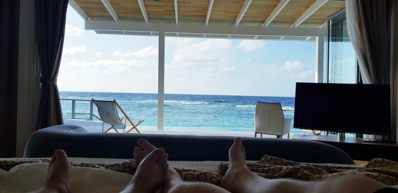 Ausblick Kuramathi Maldives