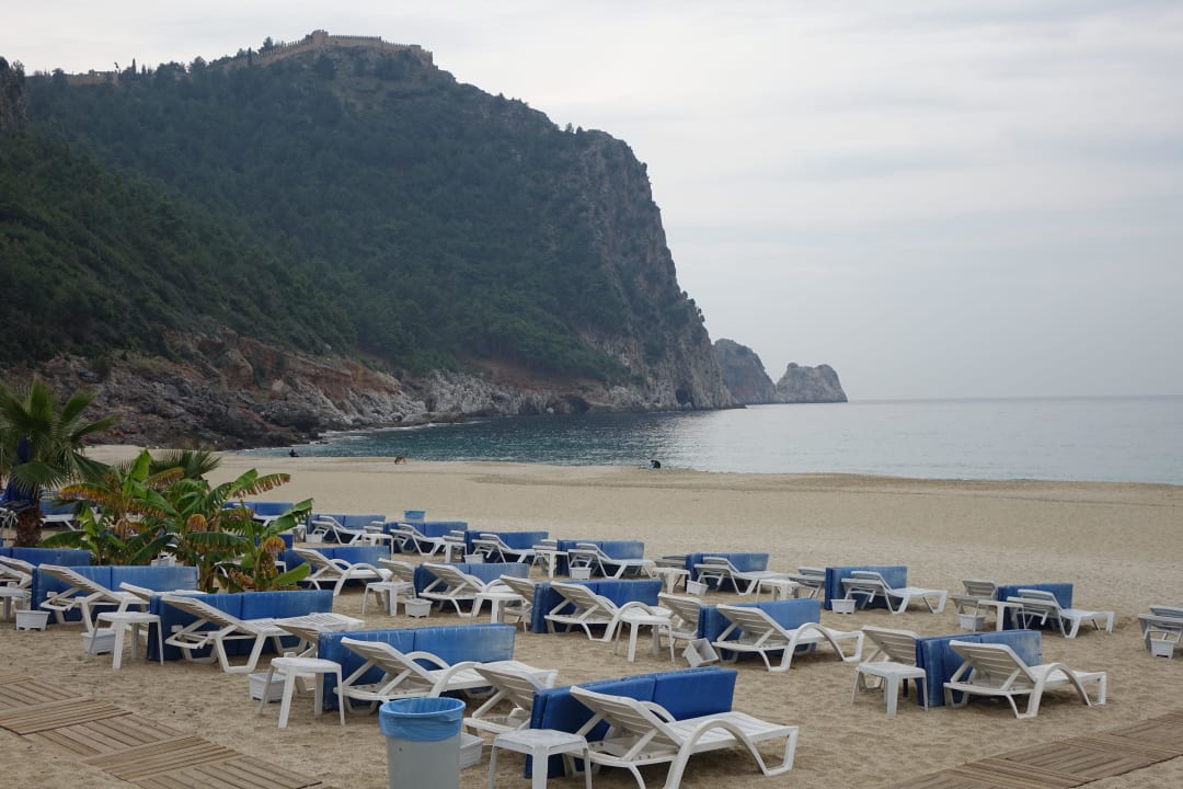 Liegen mit schönem Ausblick Hotel Kahya