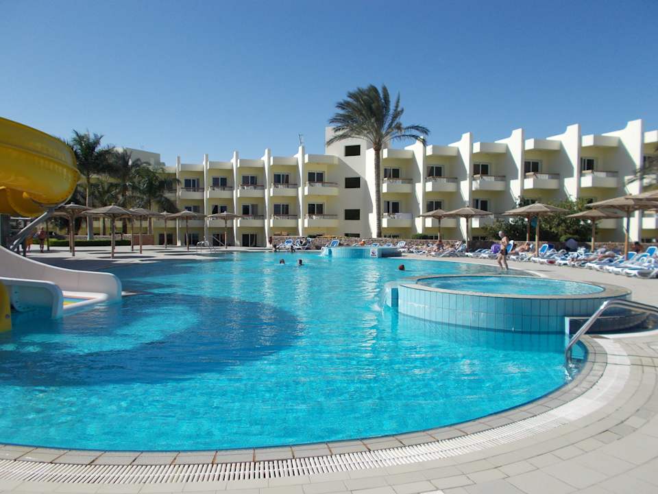 Ein Teil der schönen Anlage Palm Beach Resort