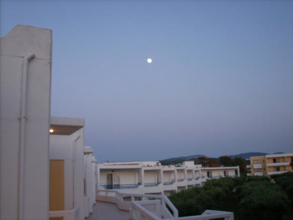 Ausblick vor der Tür TUI KIDS CLUB Alex Beach