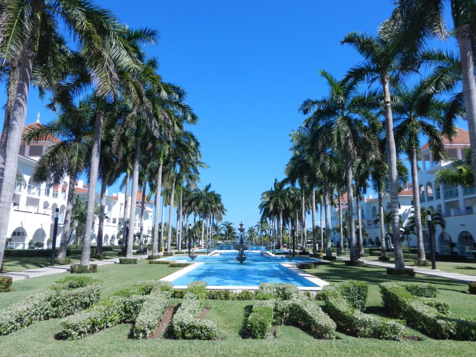 Gartenanlage Hotel Riu Palace Mexico