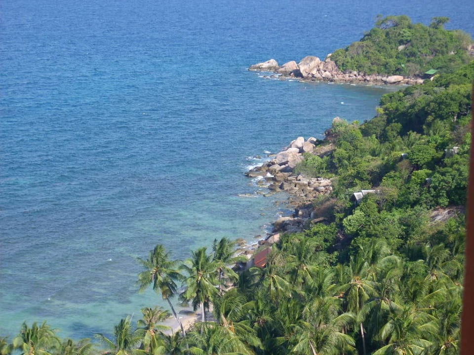 Blick vom Balkon Pinnacle Koh Tao Resort