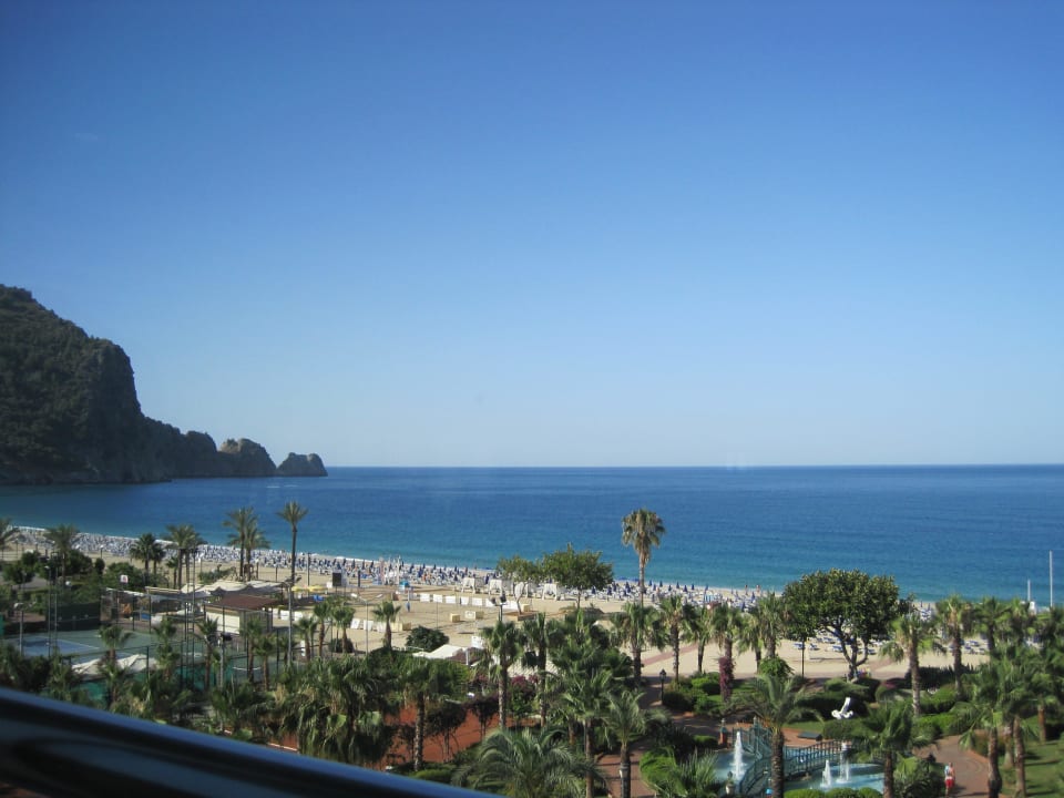 Ausblick vom Restaurant Gardenia Hotel