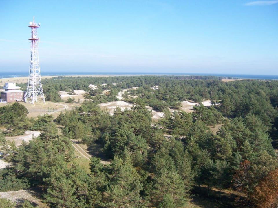 Blick vom Leuchtturm Hotel Bernstein Prerow