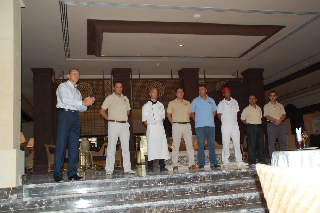 Vorstellung der Hotelleitung und einzelnen Bereiche Makadi Spa - Adults only