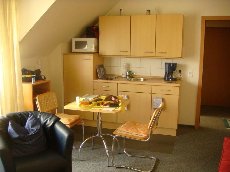 Küchenzeile im Appartement No. 9 Ferienappartements Gilde-Haus