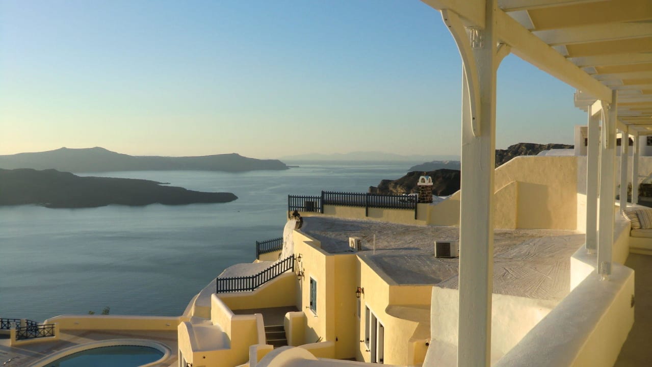 Am Abend Lilium Santorini Hotel