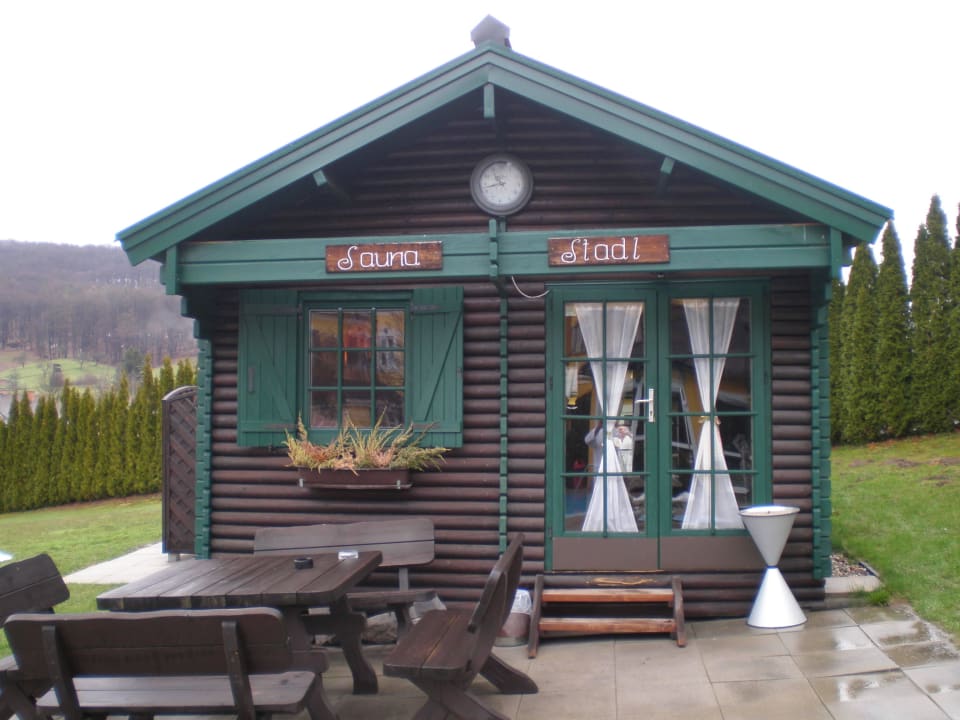 Außensauna Schlössl Hotel Kindl