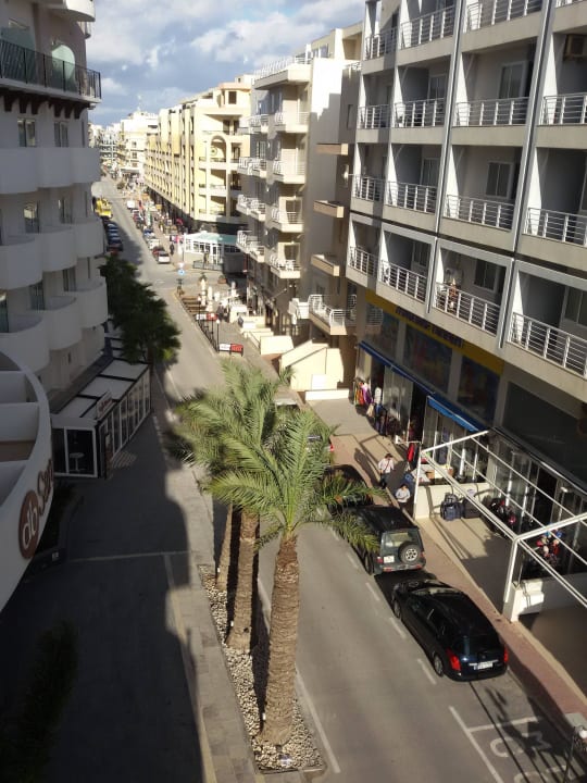 Ausblick vom Balkon db San Antonio Hotel + Spa