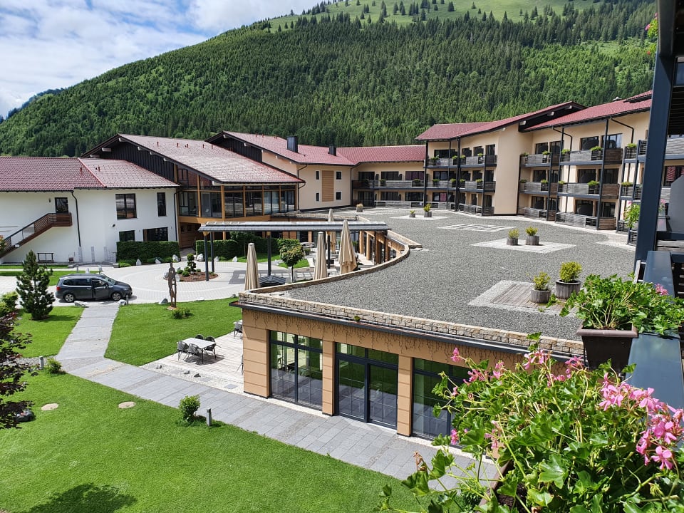 Außenansicht Panoramahotel Oberjoch
