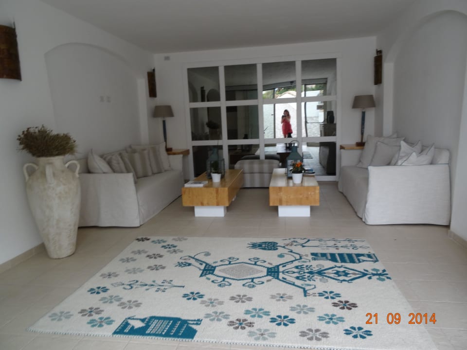 Schicker Eingang Hotel Dolce Vita