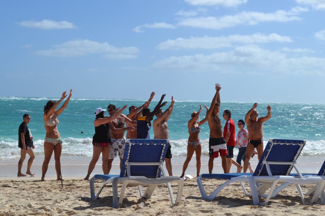 Die Animation am Strand Punta Cana Princess All Suites Resort & Spa