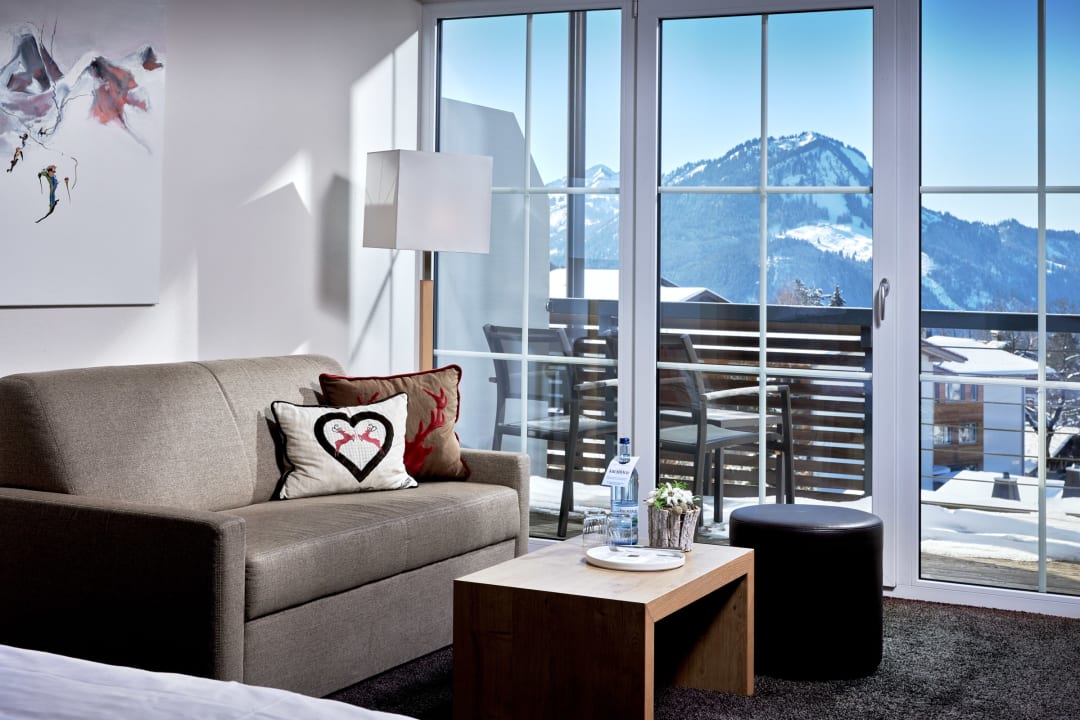 Zimmer Panoramahotel Oberjoch