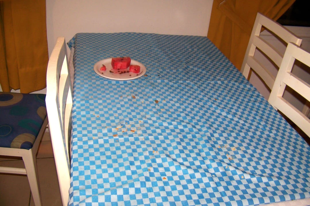 So fand man die Tische vor, wenn man zum Essen ging The Club Hammamet