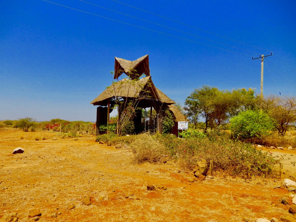 Außenansicht AA Lodge Amboseli