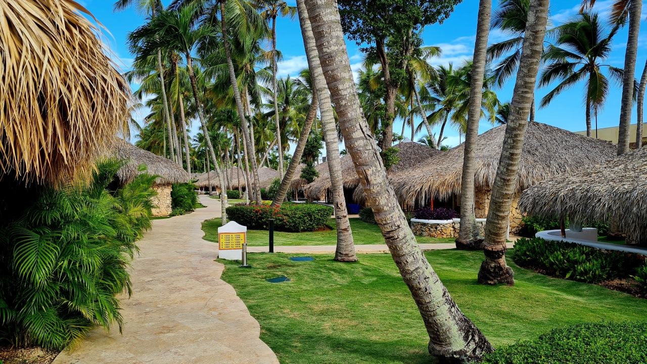 Gartenanlage Hotel Viva Dominicus Beach by Wyndham - All Inclusive Resort