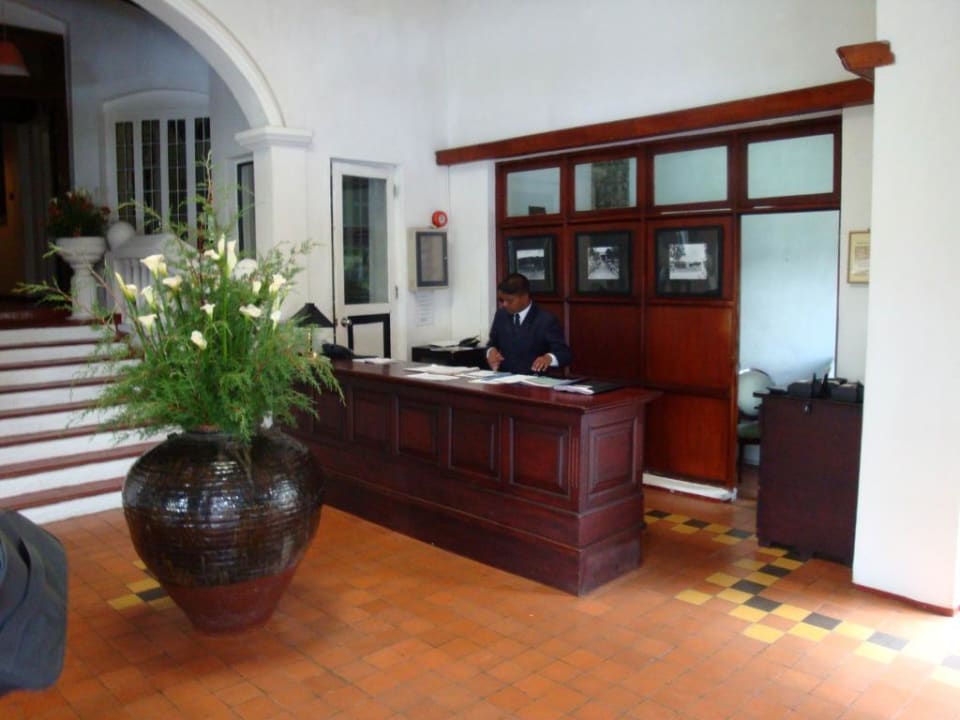 Réception Hotel Jetwing St.Andrew's