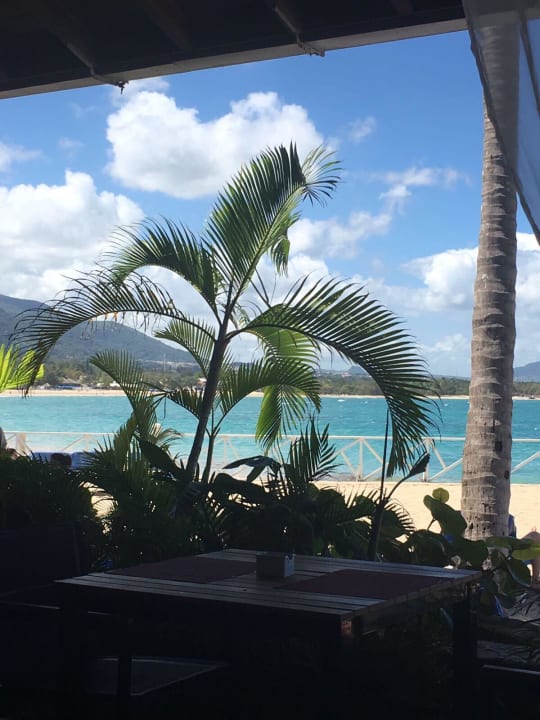 Strand vom Restaurant "Eden" aus gesehen Grand Paradise Playa Dorada