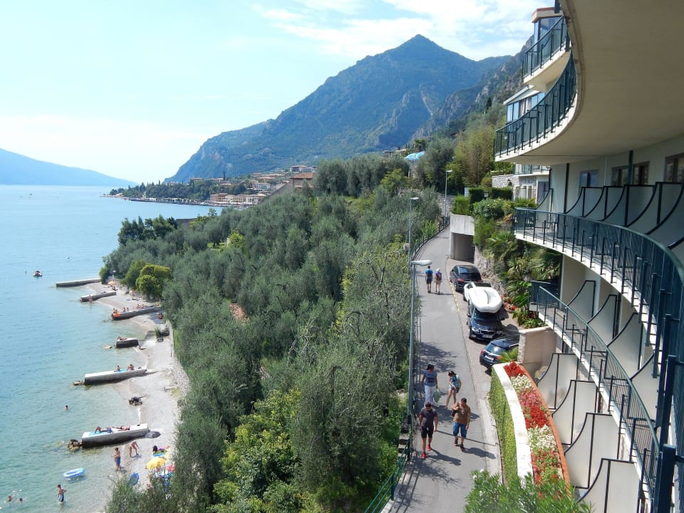 Blick aus dem 2. Stock Hotel Astor