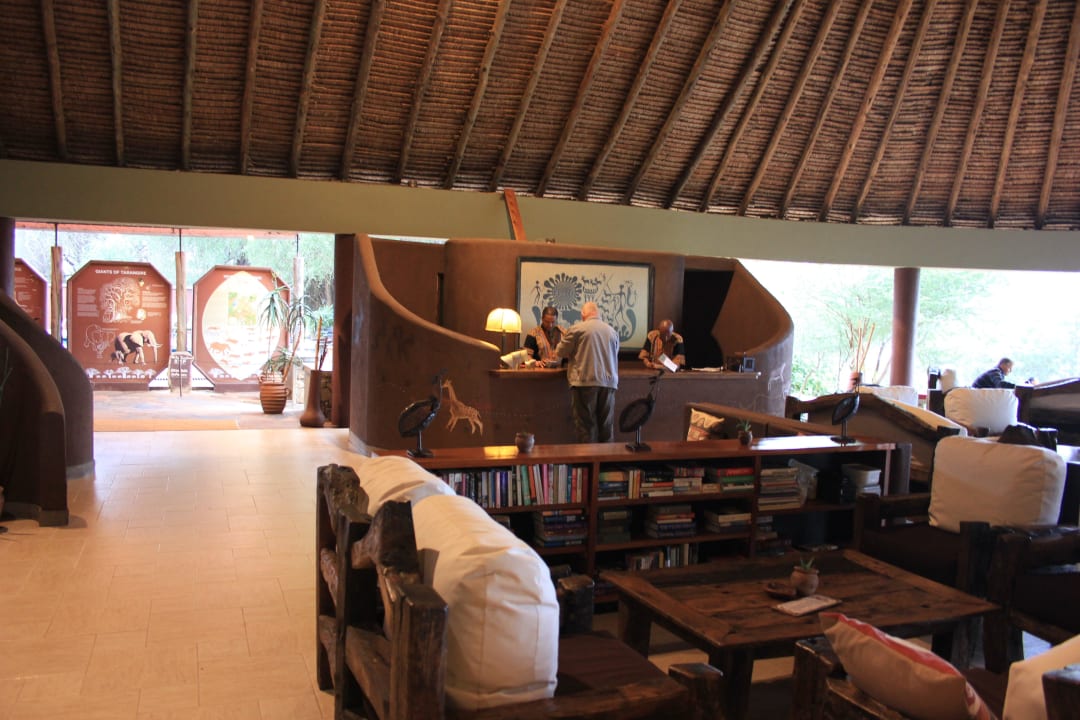 Rezeption Tarangire Safari Lodge