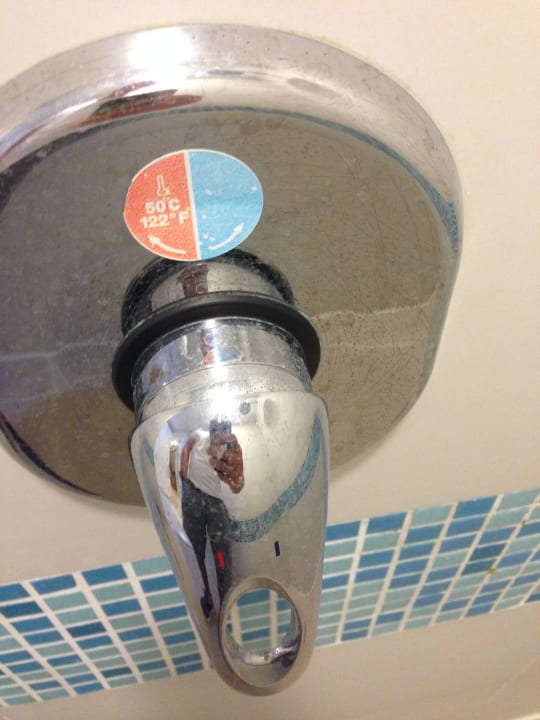 Duschamatur mit Flecken Melia Marina Varadero