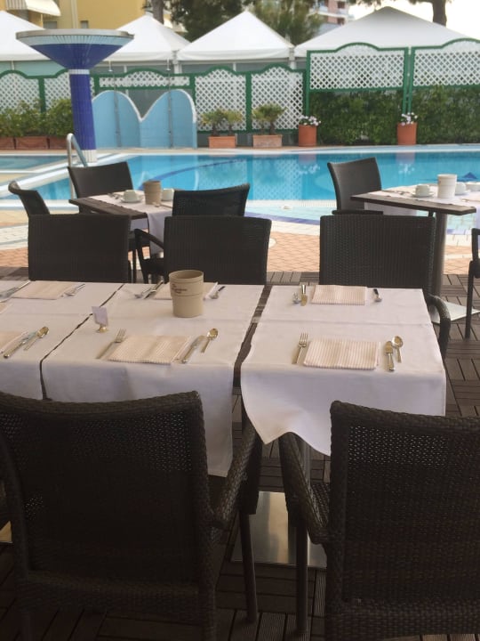 Frühstücksterrasse Park Hotel Brasilia