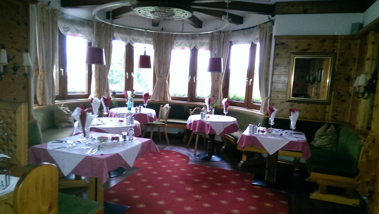 Ein weiteres Restaurantraum Landhaus Ramsau