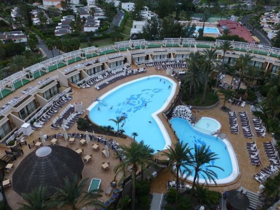 Ausblick vom 8. Stock Gloria Palace San Agustin Thalasso & Hotel