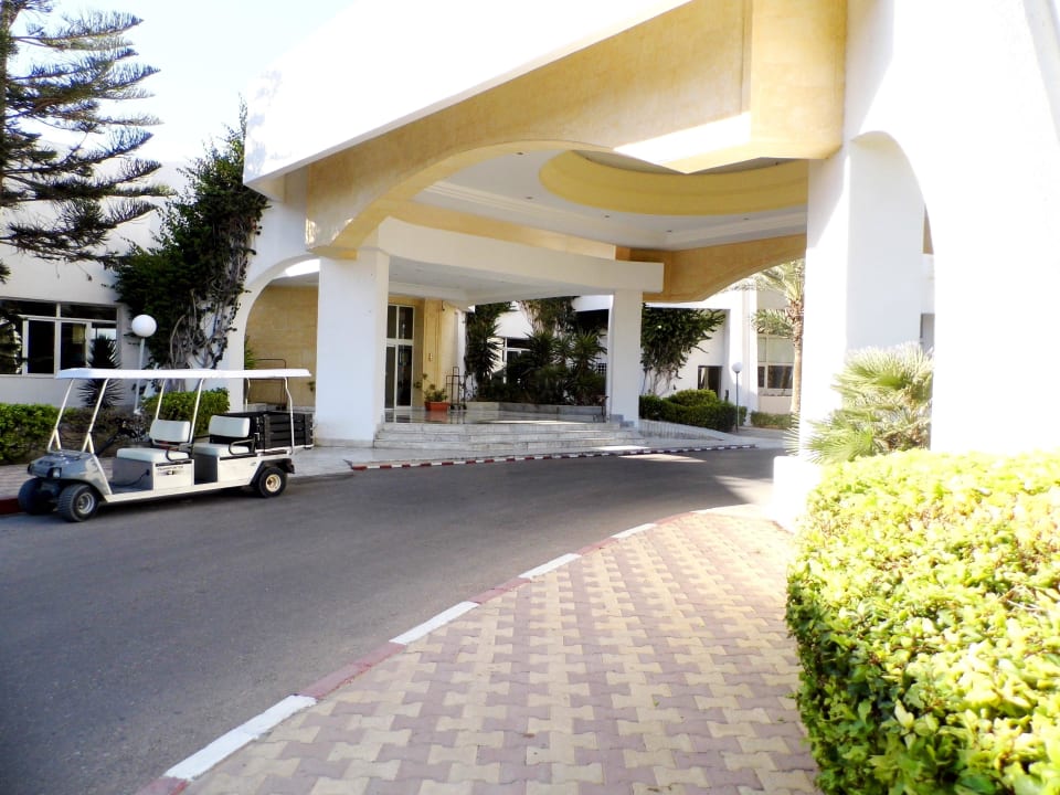 Eingang zur Rezeption Hotel El Mouradi Djerba Menzel